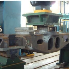 Railway Train Bolster in Bogie Assembly